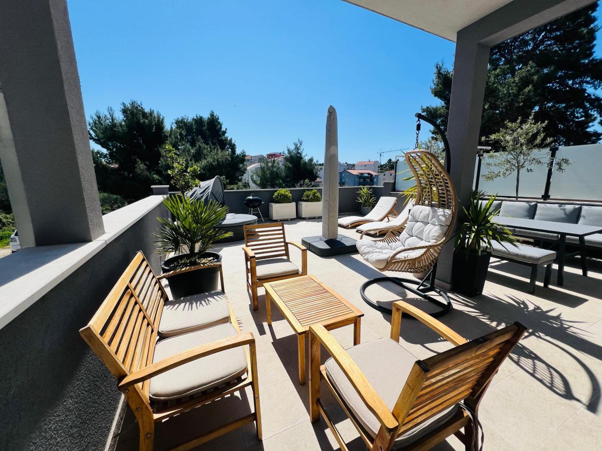 Apartment Sirius Podstrana Luaran gambar