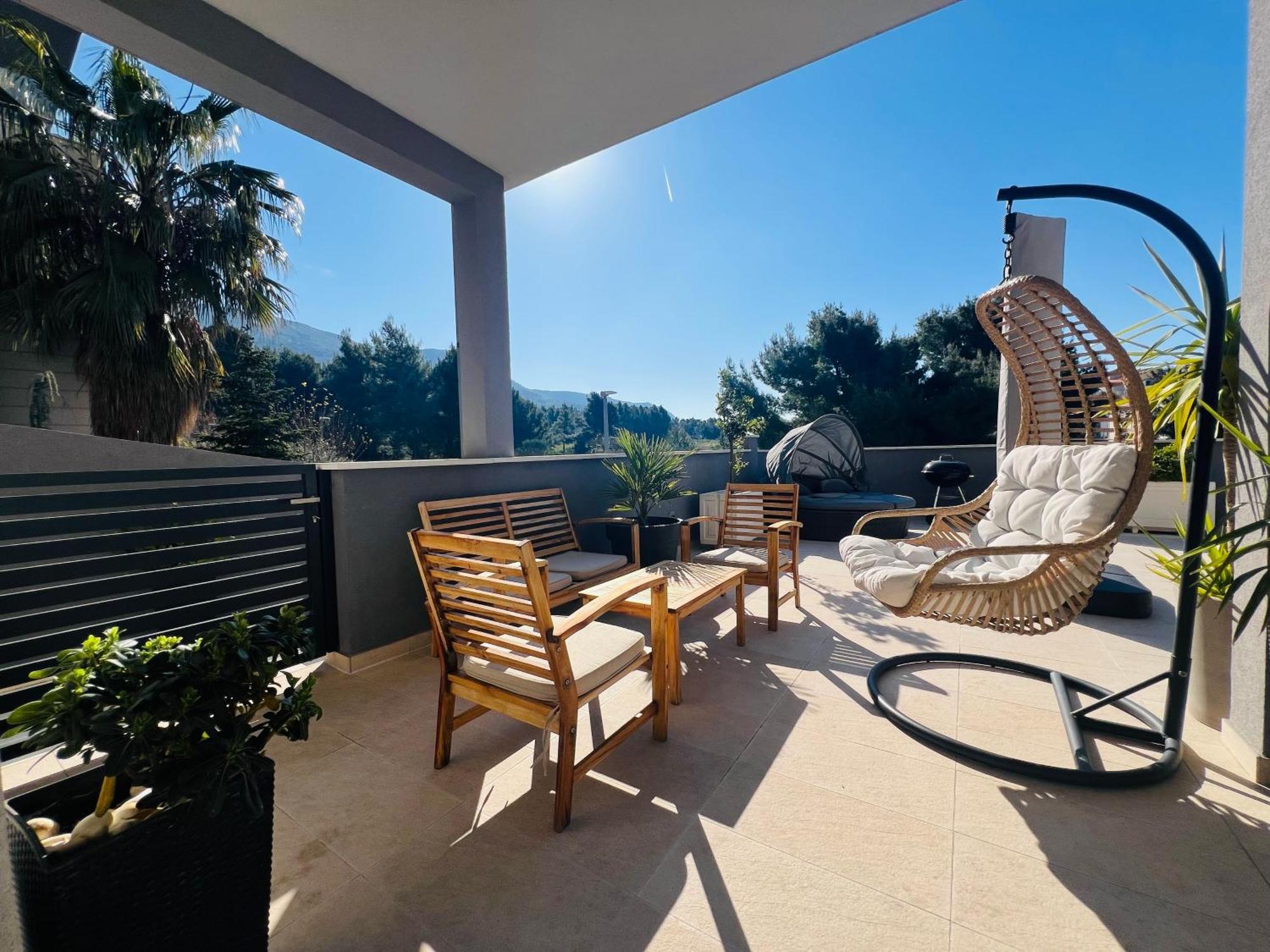 Apartment Sirius Podstrana Luaran gambar