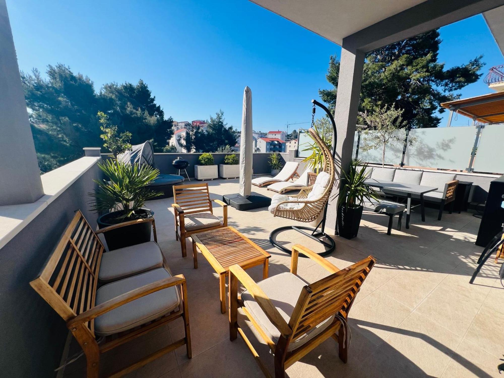 Apartment Sirius Podstrana Luaran gambar